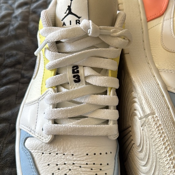 Air Jordan Low My First Coach Mutli Color Sneaker - Picture 2 of 11